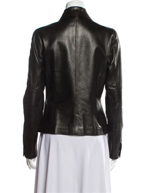 gucci web leather jacket|Gucci leather jacket vintage.